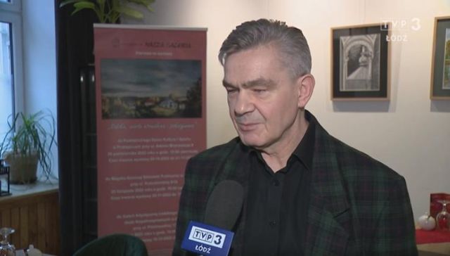 kadr z materiału ŁWD o naszej galerii