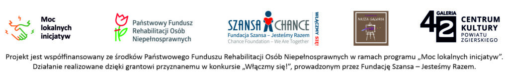 belka z logotypami realizatora i donatorów projektu